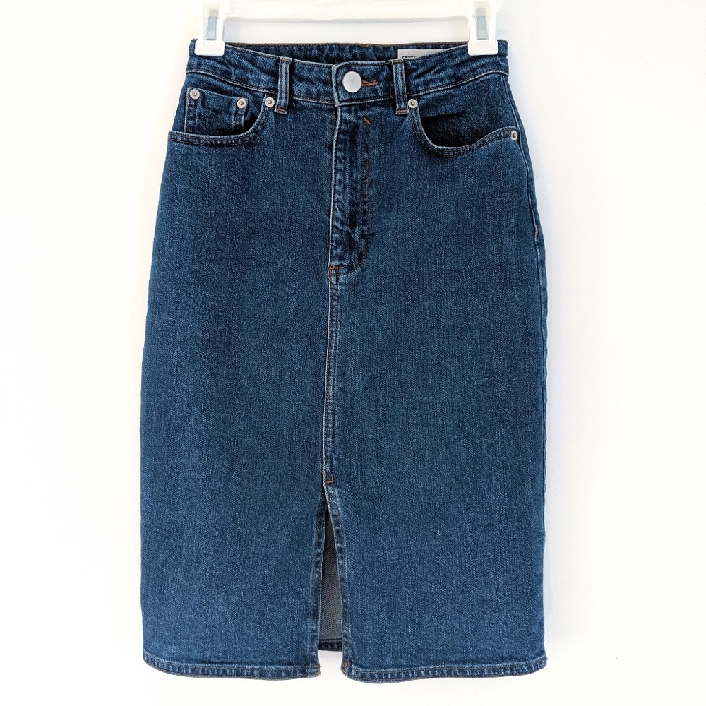 Asos Denim Pencil Skirt